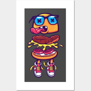 BURGER DUDE MERCH Posters and Art